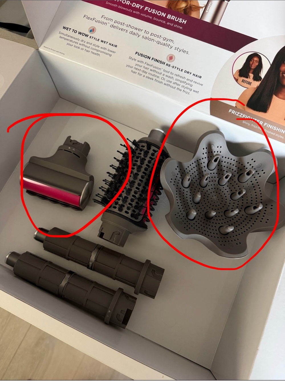 Shark FlexFusion attachments